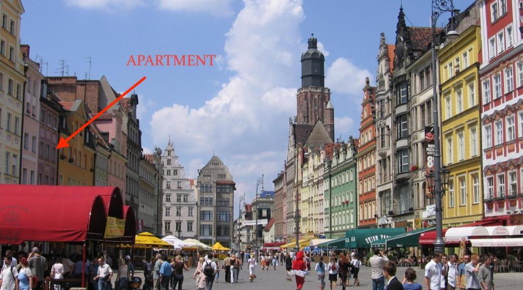 Apartament W Ratuszu Lägenhet Wrocław Exteriör bild